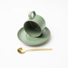Bria Mug and Saucer with spoon
