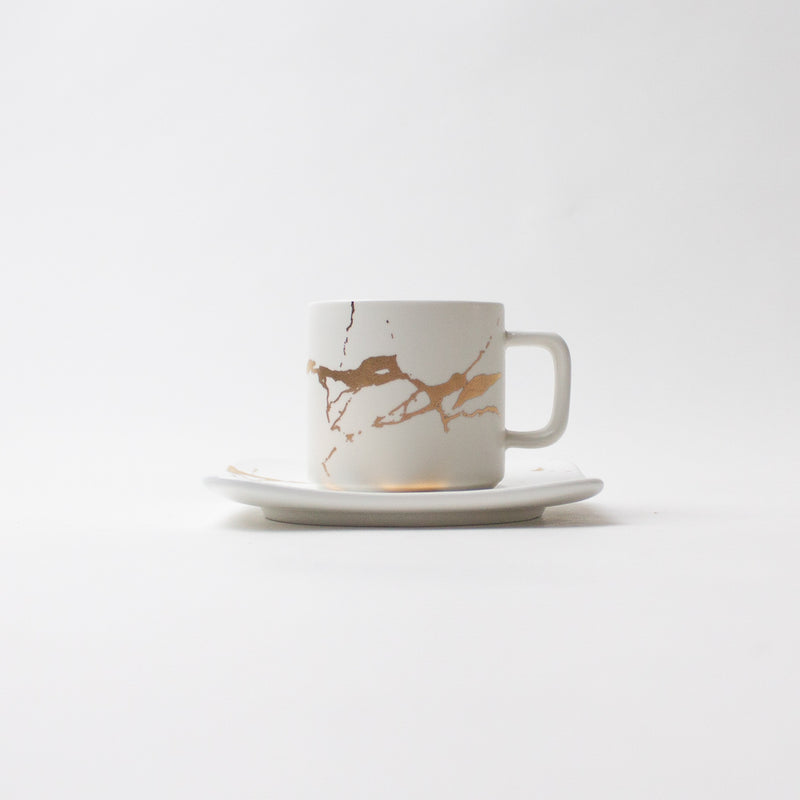 Savannah Espresso Cup and Saucer