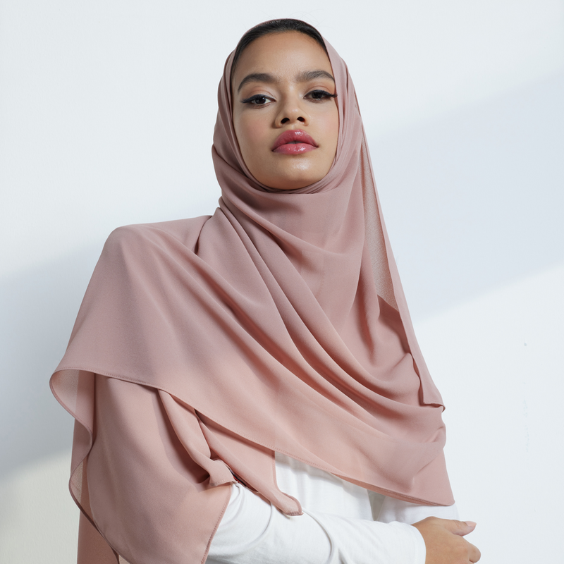 Mink Chiffon Hijab