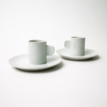 Set of two Kalina Espresso Cup and Saucer