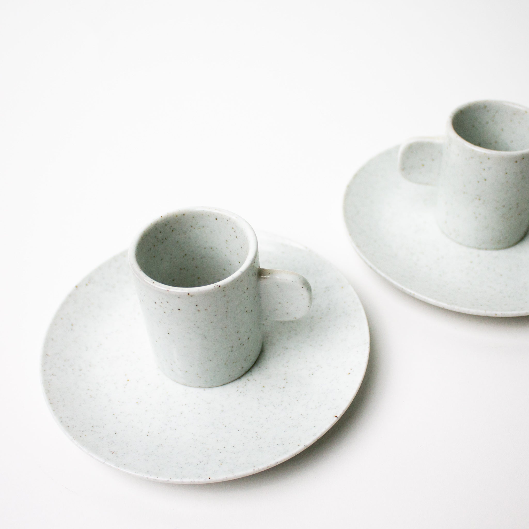 Set of two Kalina Espresso Cup and Saucer