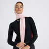 Organic Bamboo Jersey Hijab - Light Pink