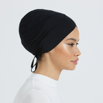 Adjustable Organic Bamboo Underscarf - Black