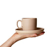 Selene Coffee Cup & Saucer Mug [Cream]