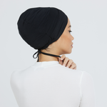 Adjustable Organic Bamboo Underscarf - Black