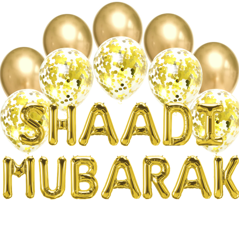 Balloon Bundle - Shaadi Mubarak