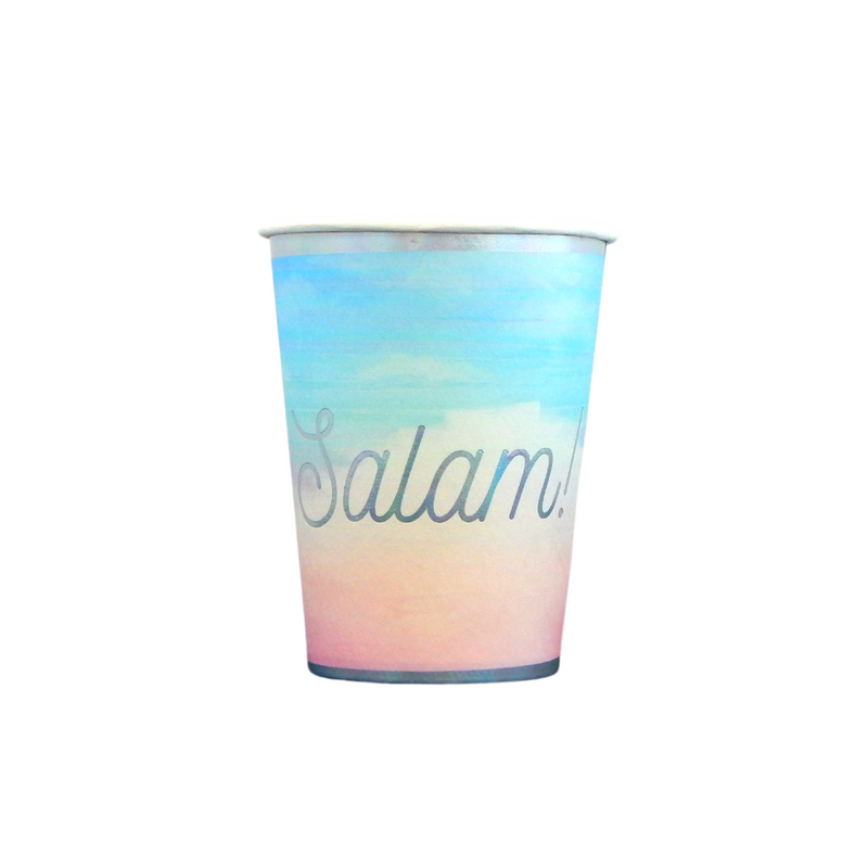 Salam Party Cups (10pk) - Baby Shower