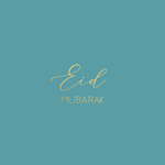 Luxury Foiled Greeting Card - Eid Mubarak