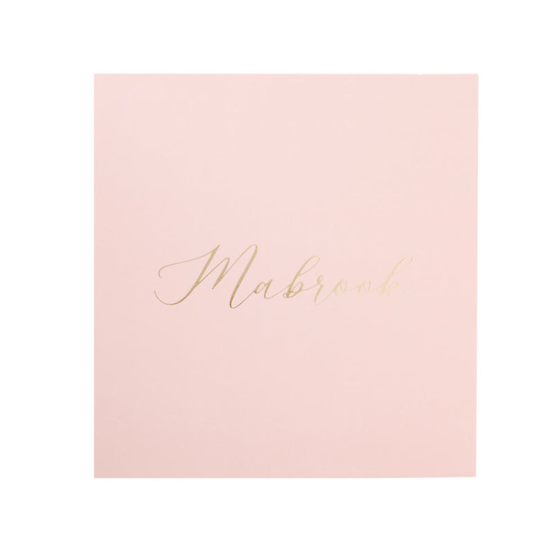 Luxury Foiled Greeting Card - Mabrook