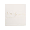 Luxury Foiled Greeting Card - Sympathy