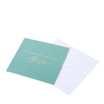 Luxury Foiled Greeting Card - Shifa